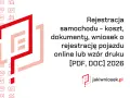 Przerejestrowanie samochodu: Uniknij kar! Dokumenty, koszty 2026