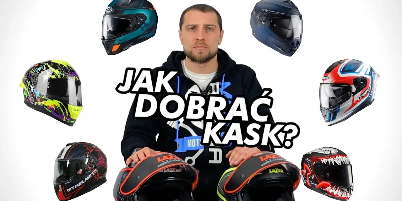 Kask motocyklowy: jak dopasować? Polisa na życie i test 5 punktów.