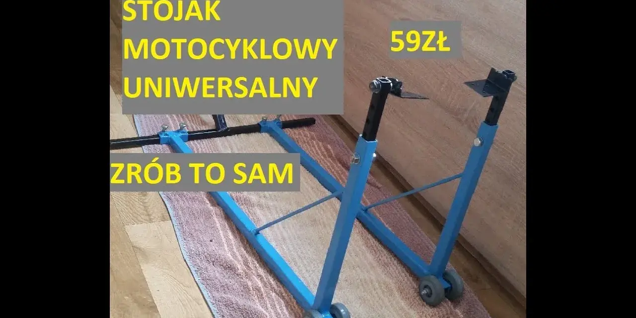 Podnośnik motocyklowy DIY: Jak zbudować i zaoszczędzić 1000 zł?