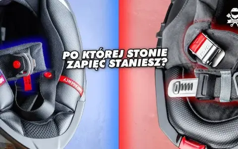 Jak zapiąć kask motocyklowy? 3 typy zapięć i test bezpieczeństwa