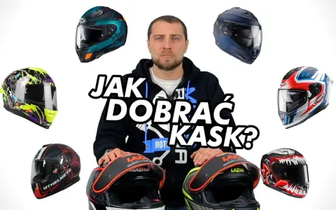 Kask motocyklowy: jak dopasować? Polisa na życie i test 5 punktów.