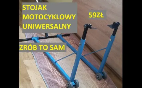 Podnośnik motocyklowy DIY: Jak zbudować i zaoszczędzić 1000 zł?