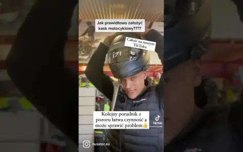 Jak prawidłowo założyć kask motocyklowy? Poradnik krok po kroku
