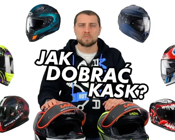 Kask motocyklowy: jak dopasować? Polisa na życie i test 5 punktów.