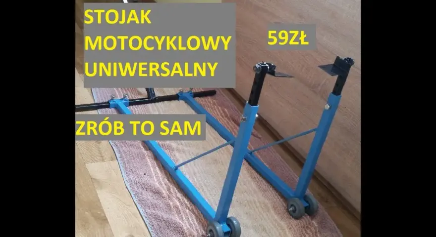 Podnośnik motocyklowy DIY: Jak zbudować i zaoszczędzić 1000 zł?