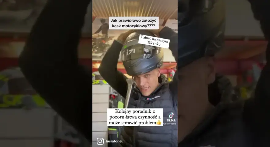 Jak prawidłowo założyć kask motocyklowy? Poradnik krok po kroku