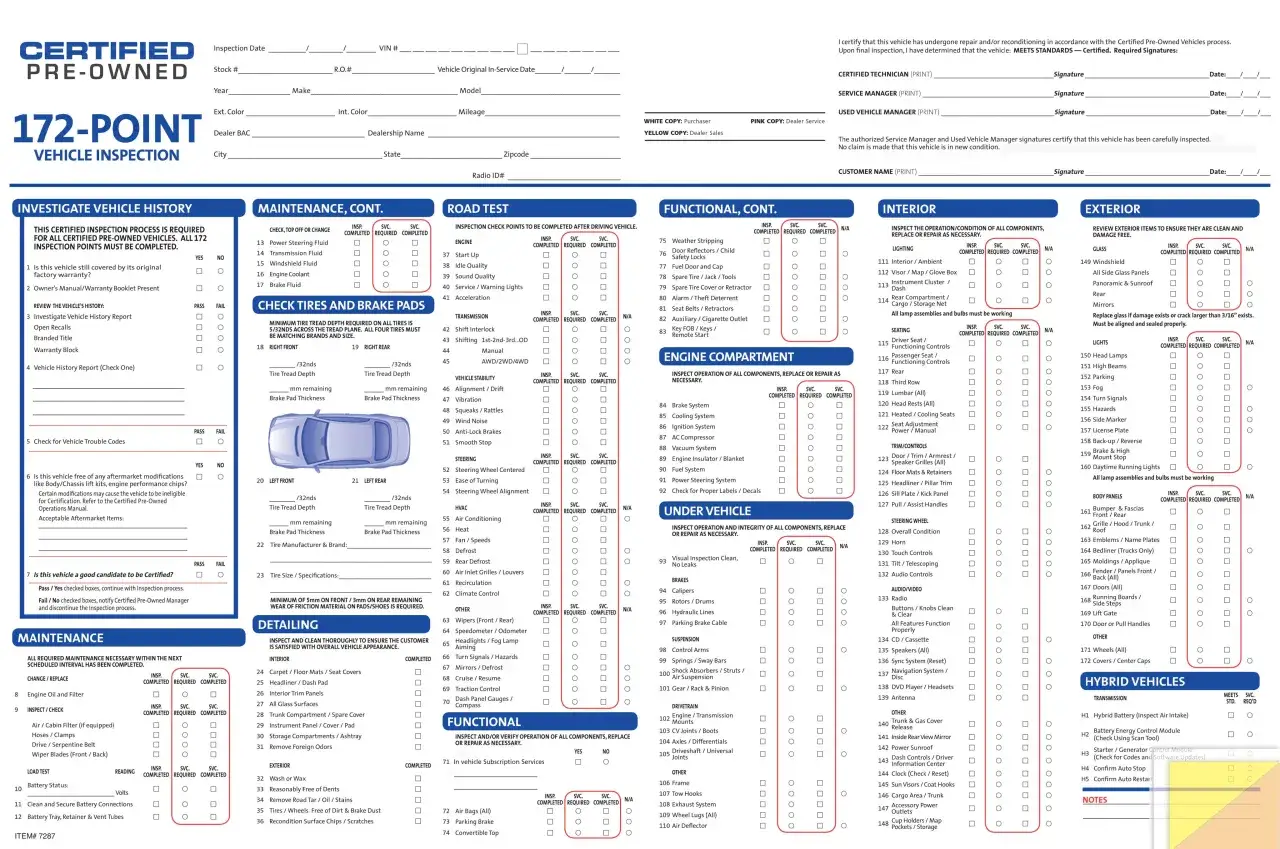 dokumenty do rejestracji samochodu checklista